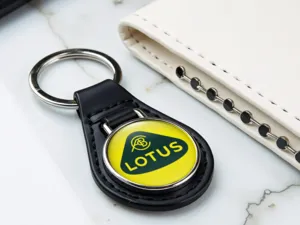 Lotus Porte-clés Cuir Design Qualité Look Sportif